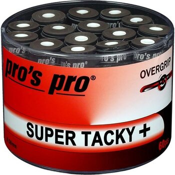 Pro's Pro Super Tracky Plus Grıp 60'lı Paket - Tek Beden - Siyah