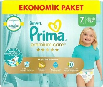 Prima Premium Care 7 Numara 30'lu Bebek Bezi