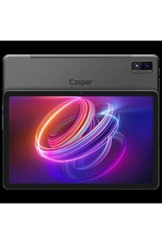 CASPER 10.4\" 8-çekirdek 4GB- 128GB- Android 12 Siyah Tablet / VIA-S40-A