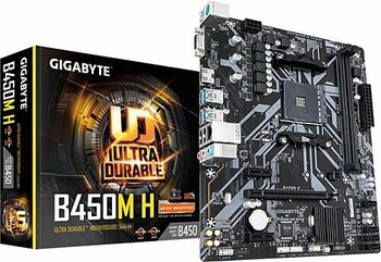 Gigabyte B450M-H AMD B450 DDR4 Anakart