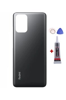 Yedcom Xiaomi Redmi Note 10 Pro Siyah Arka Kapak Batarya Kapağı Pil Kapağı Yapışkan Ve Tamir Seti