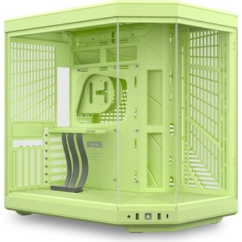 Hyte Y70 Matcha Milk Temperli Cam USB 3.2 E-Atx Dual Chamber Mid Tower Gaming Kasa (CS-HYTE-Y70-MM) - Yeşil