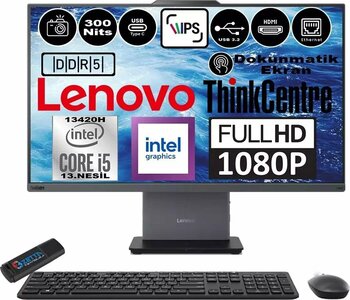 Lenovo Thinkcentre Neo 27 50A Gen5 12SA0014TRH13 1920 x 1080 All In One Bilgisayar