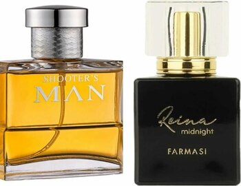 Farmasi SHOOTERS MAN EDP ERKEK PARFÜMÜ 100 ML+Farmasi Reına Mıdnıght Edp Kadın Parfüm 45 Ml