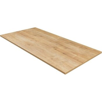 Furni 24 Masa Tablası, 25MM Sağlam Masa Tablası, Mutfak ve Çok Amaçlı Masalar Için, Her Ölçüde - Meşe - 120 x 80