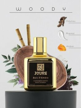 Joure Bois D'ambre - Amber Odunsu Kokulu 100ml Kalıcı Extraıt De Parfum Parfüm , Arabic Perfume, Atr - 100 ml
