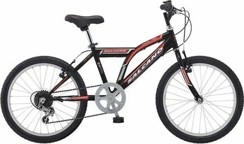 Salcano Excel 20 Siyah Kırmızı Çocuk Bisikleti