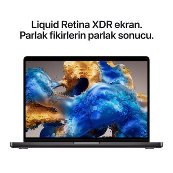MacBook Pro 14 inc M5 Pro 18CPU 20GPU 64GB 2TB Uzay Siyahı Z1MM0014T