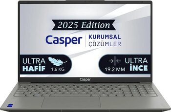 Casper Nirvana X700 Ryzen5-7430U 16GB 500GB SSD 15.6 Freedos Laptop X700.7430-BV00X-G-F