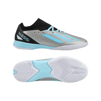 Adidas X Crazyfast Messi .3 Çocuk Futsal Ayakkabısı Ie4075 Gri 35.5