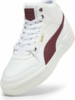 Puma Erkek Puma White-Dark Jasper Puma Ca Pro Mid Beyaz Erkek Bilekli Günlük Spor Ayakkabı - 45