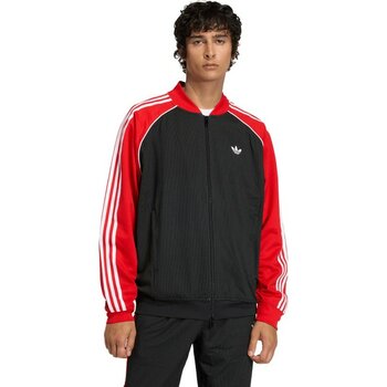 Adidas Sst Loose Mesh Tt Erkek Sweatshirt - XL - 010 - Siyah