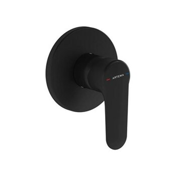 Vitra Root Round Ankastre Duş Bataryası - A4272836 - Siyah