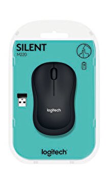 Logitech M220 Kablosuz Silent Mouse Siyah