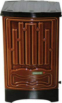 VAV Mühendislik Alttan Havalı Kovalı Uyuyan Kömür Odun Emaye Soba