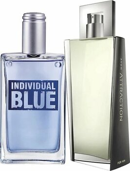 Avon Individual Blue Ve Attraction Erkek Parfüm Seti