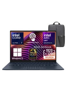 ASUS Zenbook 14 UX3405CA-QL286W Ultra 7 255H 16GB 1TB SSD 14\" OLED W11H Laptop - Çanta WZ5