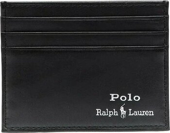 Polo Ralph Lauren Siyah Suni deri 405803867002 Cüzdan