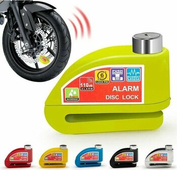 Trend Store Motosiklet Alarmlı Disk Kilidi - Sarı