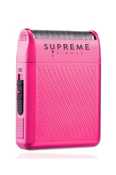 Supreme Trimmer Pembe Solo Folyo Shaver Tıraş Makinesi | Sessiz BLDC Motor, Kablosuz, Hızlı Şarj