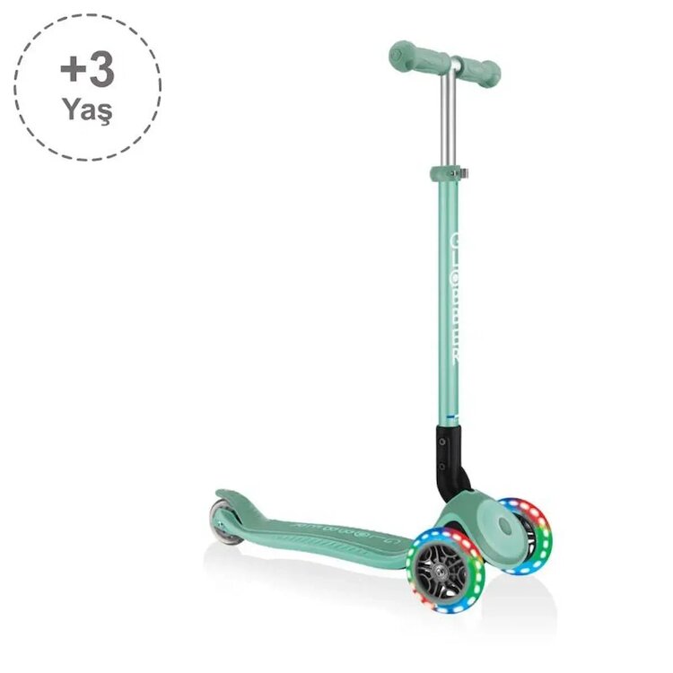 Globber Primo Plus Mint Yeşili Katlanabilir Scooter
