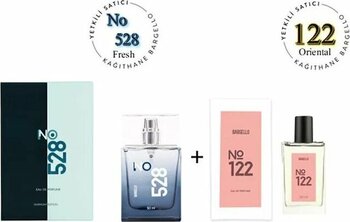 Bargello No: 528 + 122 Erkek / Kadın Parfüm Edp 50 Ml Fresh / Oriental - M Baharat