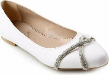 Papuçcity Sdf 02554 Günlük Kadın Babet Ayakkabı - 38 - Beyaz