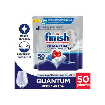 Finish Quantum 50 Tablet Bulaşık Makinesi Deterjanı