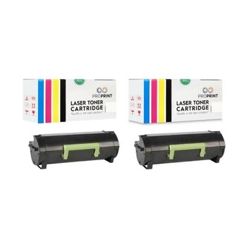 Tkprint Lexmark Ms811dtn 52D5h00 Siyah 2 Adet Muadil Toner 25000 Sayfa