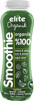 Elite Organik %100 Smoothie Yeşil 200 Ml