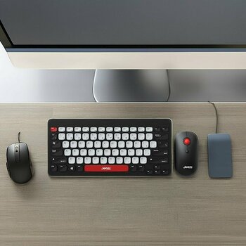 Gaman Kablosuz Mini Klavye ve Mouse Seti - Şık, Sessiz ve Ergonomik Tasarım