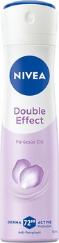 NIVEA Kadın Sprey Deodorant Double Effect 72 Saat Anti-perspirant 50 Ml