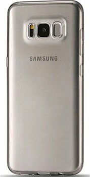 Samsung Galaxy S8 Plus Kilif Soft Silikon Seffaf-siyah Arka Kapak 187658062 Standart