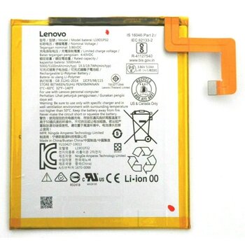 AxyaLenovo Uyumlu Tab M10 FHD Plus L19D1P32 TB-X606FA TB-X606XA TB-X606F TB-X606X Tablet Batarya