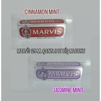 Marvis Jasmin Mint 25ML+MARVIS Cinnamon Mint 25ML - 2Lİ