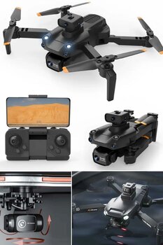Munico Mini Drone Profesyonel Hd Kamera Dron Ile Engelden Kaçınma Rc Helikopter Katlanır Quadcopter Oyuncak