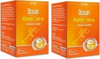 Ocean Vitamin C 1000 Mg 30 Tablet 2 Adet