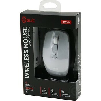 Nargo Blic-Bwm4 Beyaz Kablosuz Mouse 2.4g 8-10M Distance Wireless - Kablosuz 1600DPI
