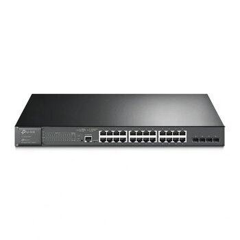 Tp-Lınk Omada Tl-Sg3428mp 24 Port Gıgabıt+4X1gb Sfp Uplınk L2+ 384W Poe Yönetilebilir Rackmount Swıtch