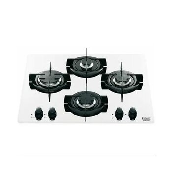 Hotpoint Ariston 50274 TD 640 S WH IX-HA 4 Gözlü Gazlı Cam Yüzeyli Set Üstü Ocak