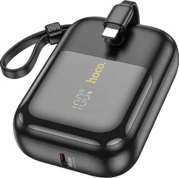 Hoco Q20 Fountain 10000 mAh Siyah Taşınabilir Şarj Cihazı