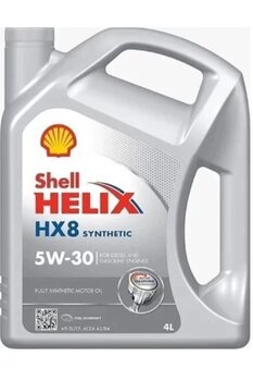 SHELL Helix HX8 5W-30 Sentetik Motor Yağı 4L
