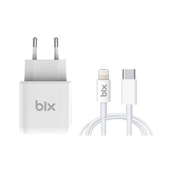 Bix Bx-cl20ta 20w Pd Hızlı Şarj Adaptörü + 3a Usb-c'den Lightning (518624481)