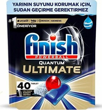 Finish Quantum Ultimate 40 Kapsül Bulaşık Makinesi Deterjanı