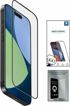 Raftan Topla Samsung S24 6d Anti Static Temperli Cam Ekran Koruyucu Kırılmaz Full Kaplama