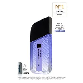Avon Full Speed Quantum EDT 100 ml Erkek Parfüm
