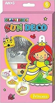SD10P6-P Cam Boyama Seti Sun Deco Prensesler 10.5ml*6, 6 Renk