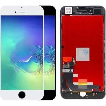 Apple Uyumlu Iphone 7 Plus İle Dokunmatik Ekran Beyaz Siyah