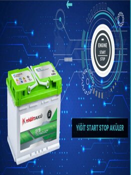 Yiğit 12v 60-63 Amper Efb Start-Stop Akü