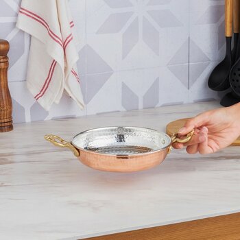 Karaca Mesopotamia Bakır Sahan 18 cm